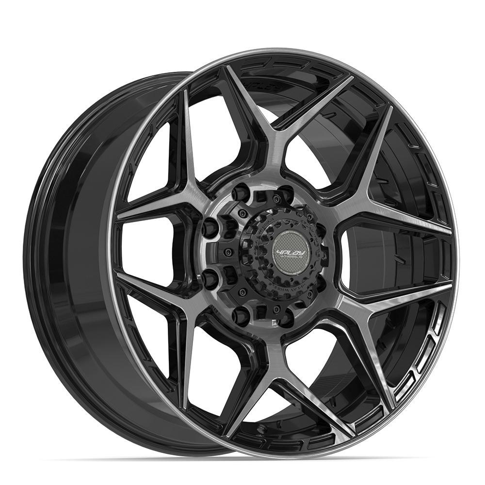 4PLAY Gen3 4P06 20x9 8x170mm +0et in Brushed Black