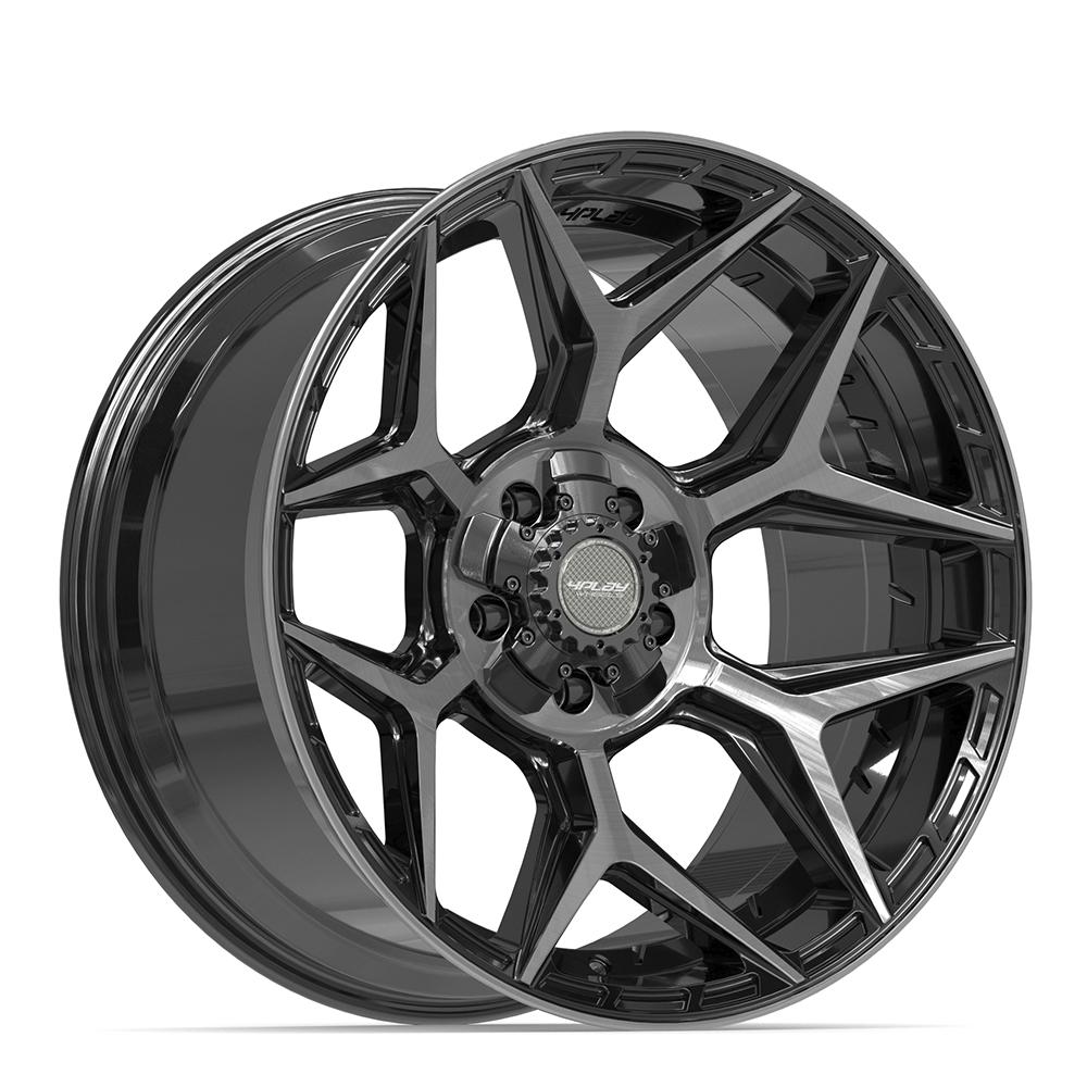 4PLAY Gen3 4P06 20x10 5x5" & 5x5.5" -18et in Brushed Black