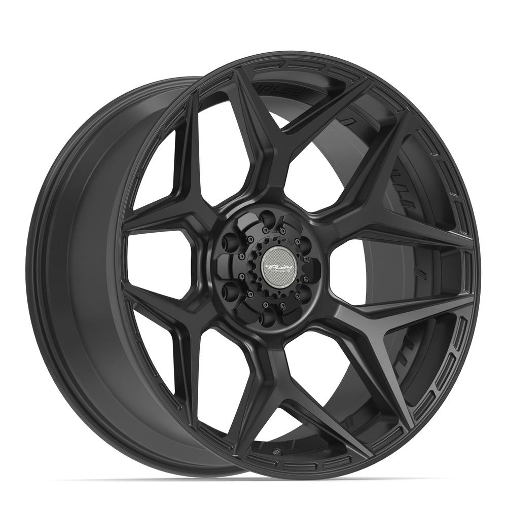 4PLAY Gen3 4P06 22x10 6x5.5 & 6x135mm -18et in Satin Black