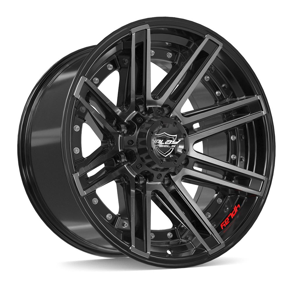 4PLAY Gen2 4P08 20x10 8x180mm -24et in Brushed Black