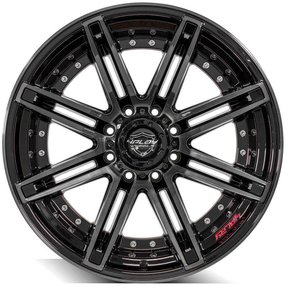 4PLAY Gen2 4P08 22x12 8x170mm -44et in Brushed Black