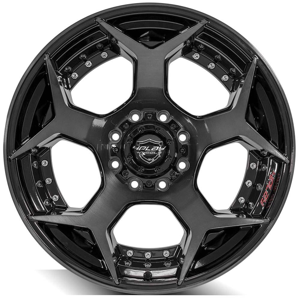 4PLAY Gen2 4P50 22x12 8x170mm -44et in Brushed Black