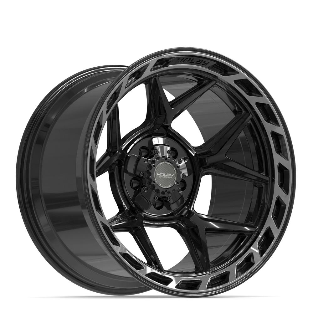 4PLAY Gen3 4P55 20x12 5x5" & 5x5.5" -44et in Brushed Black