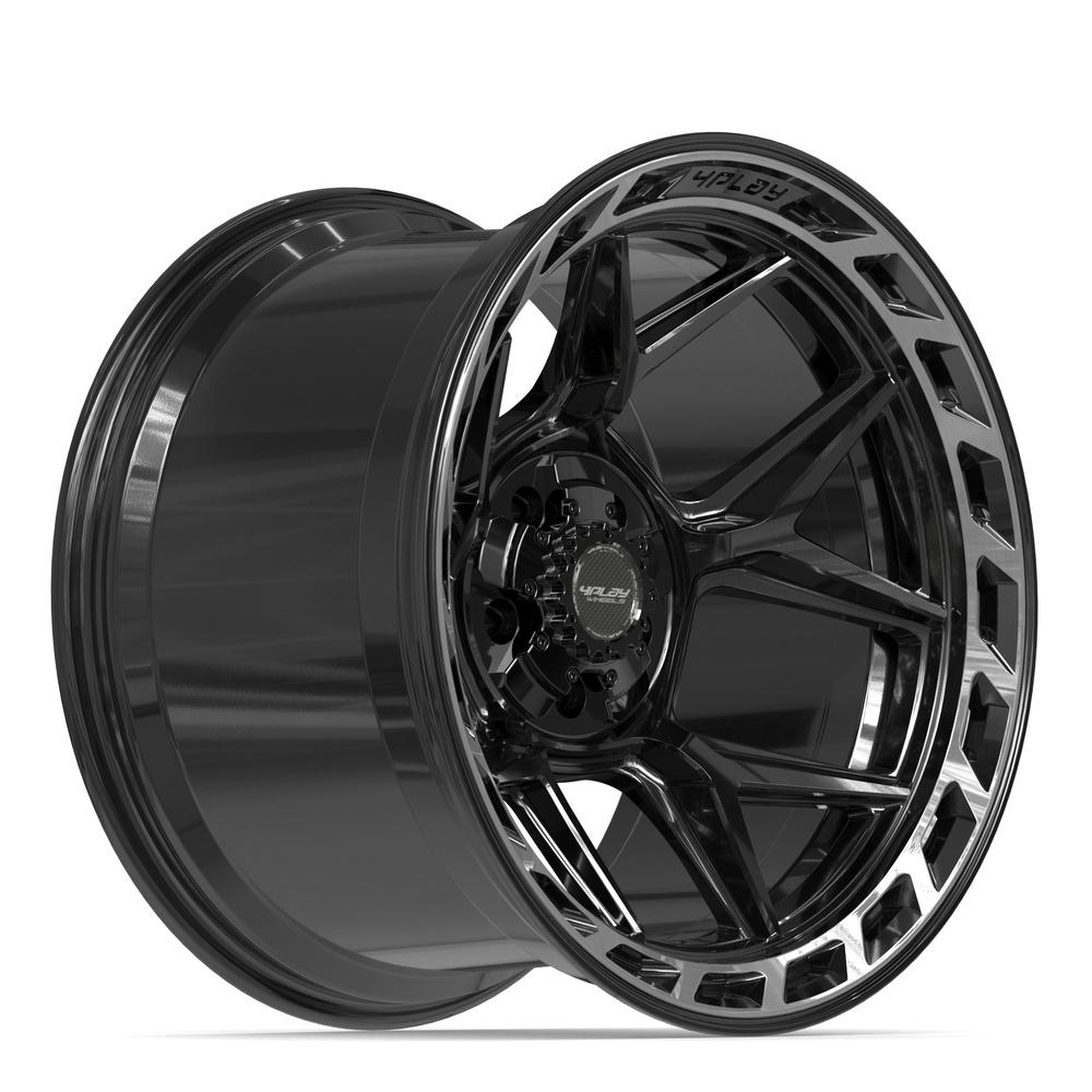 4PLAY Gen3 4P55 20x12 5x5" & 5x5.5" -44et in Brushed Black