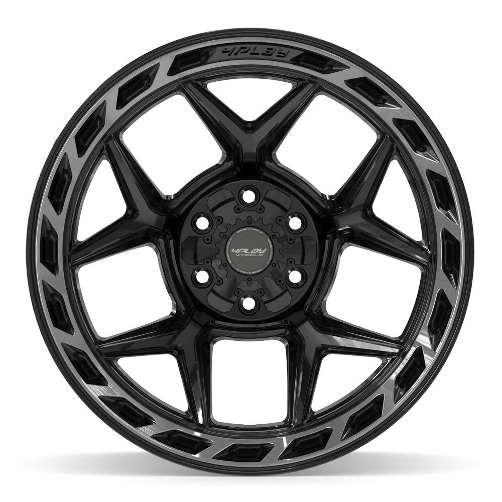 4PLAY Gen3 4P55 20x12 6x135mm & 6x5.5" -44et in Brushed Black