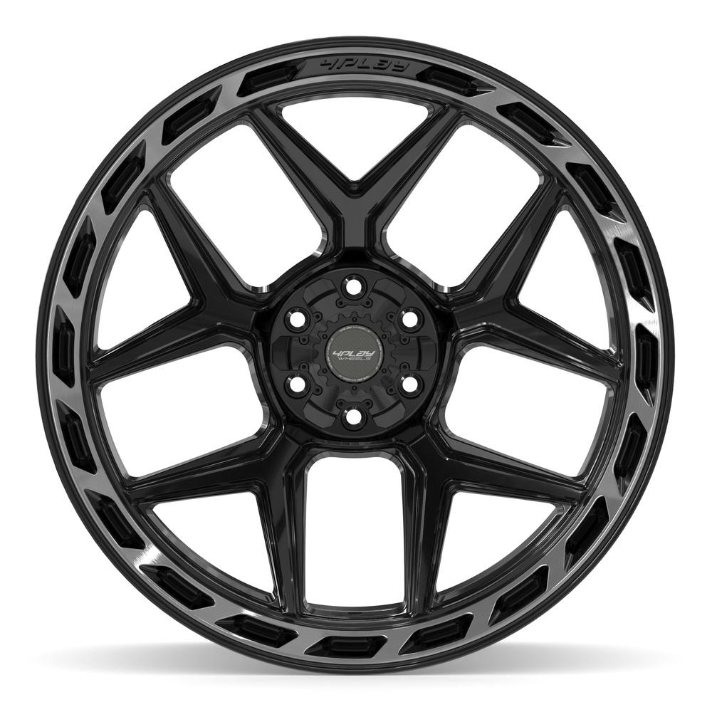 4PLAY Gen3 4P55 24x12 6x135mm & 6x5.5" -44et in Brushed Black