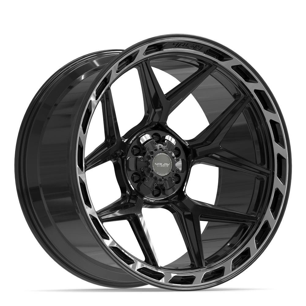 4PLAY Gen3 4P55 24x12 6x135mm & 6x5.5" -44et in Brushed Black