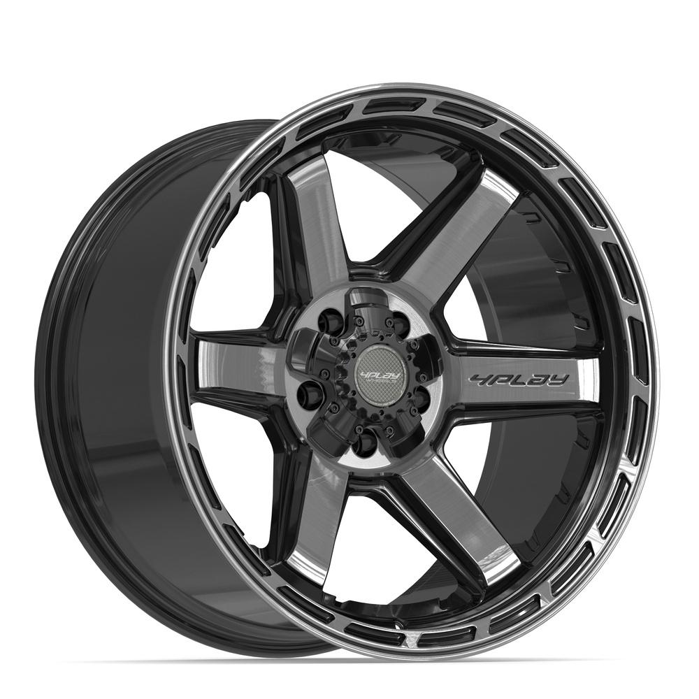 4PLAY Gen3 4P63 20x10 5x5" & 5x5.5" -18et in Brushed Black