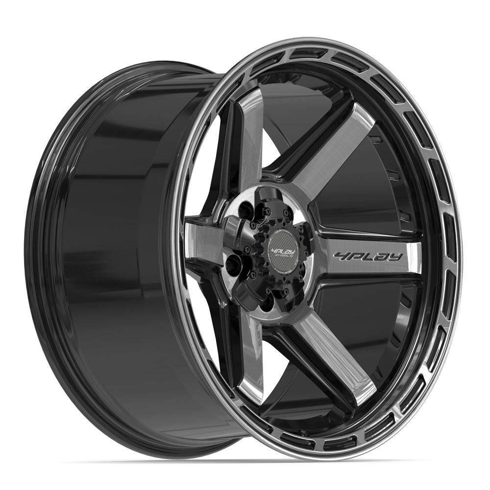 4PLAY Gen3 4P63 20x10 5x5" & 5x5.5" -18et in Brushed Black