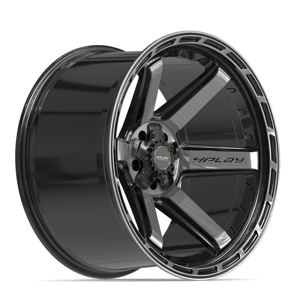 4PLAY Gen3 4P63 22x12 5x5" & 5x5.5" -44et in Brushed Black