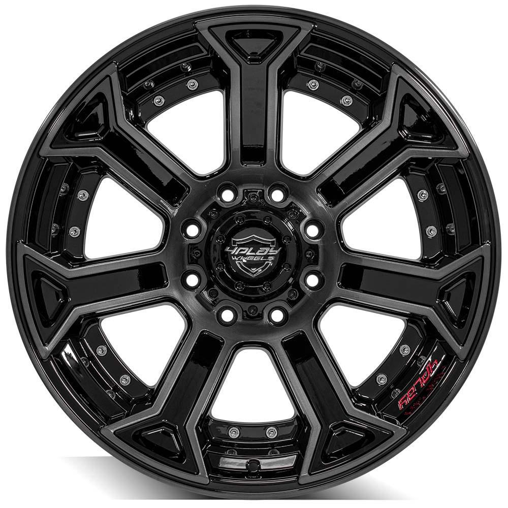 4PLAY Gen2 4P70 22x12 8x170mm -44et in Brushed Black