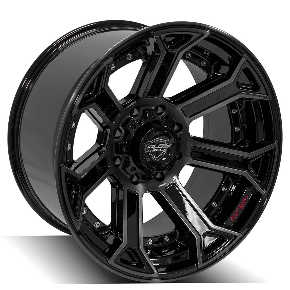 4PLAY Gen2 4P70 22x12 8x170mm -44et in Brushed Black