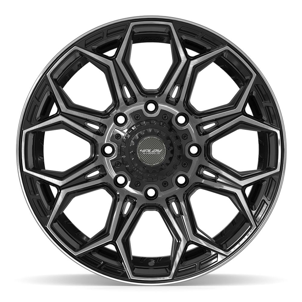 4PLAY Gen3 4P83 20x9 8x6.5" +0et in Brushed Black