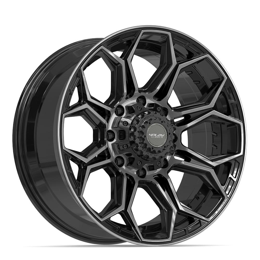 4PLAY Gen3 4P83 20x9 8x6.5" +0et in Brushed Black