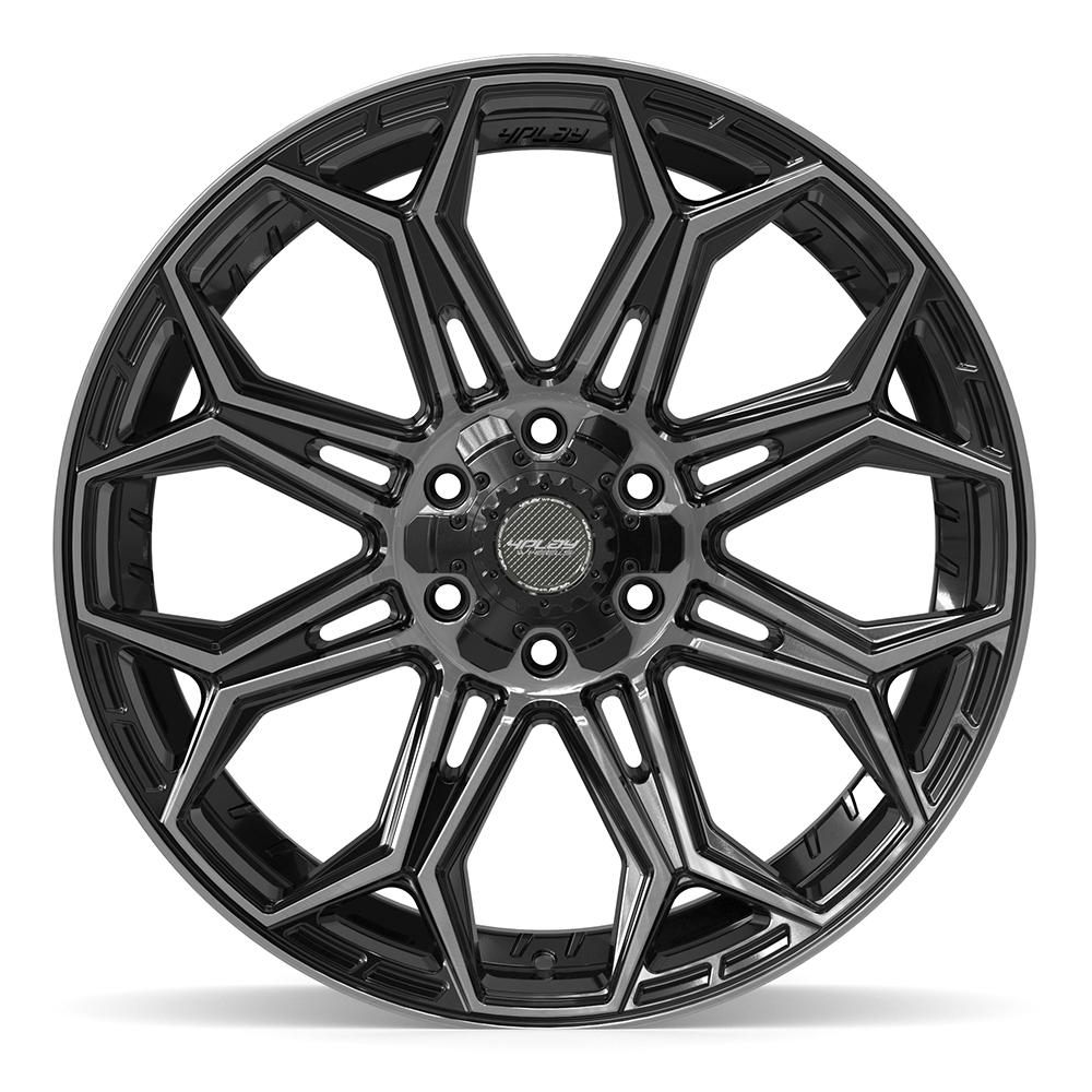 4PLAY Gen3 4P83 22x9 6x135mm & 6x5.5" +12et in Brushed Black