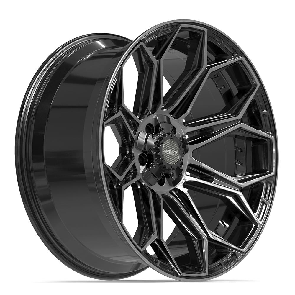 4PLAY Gen3 4P83 22x10 5x5" & 5x5.5" -18et in Brushed Black