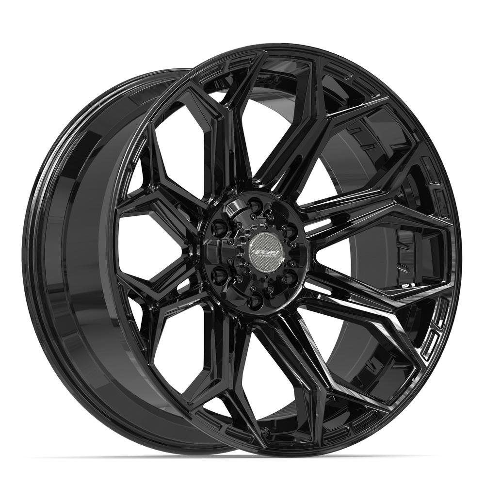 4PLAY Gen3 4P83 22x10 6x5.5 & 6x135mm -18et in Gloss Black