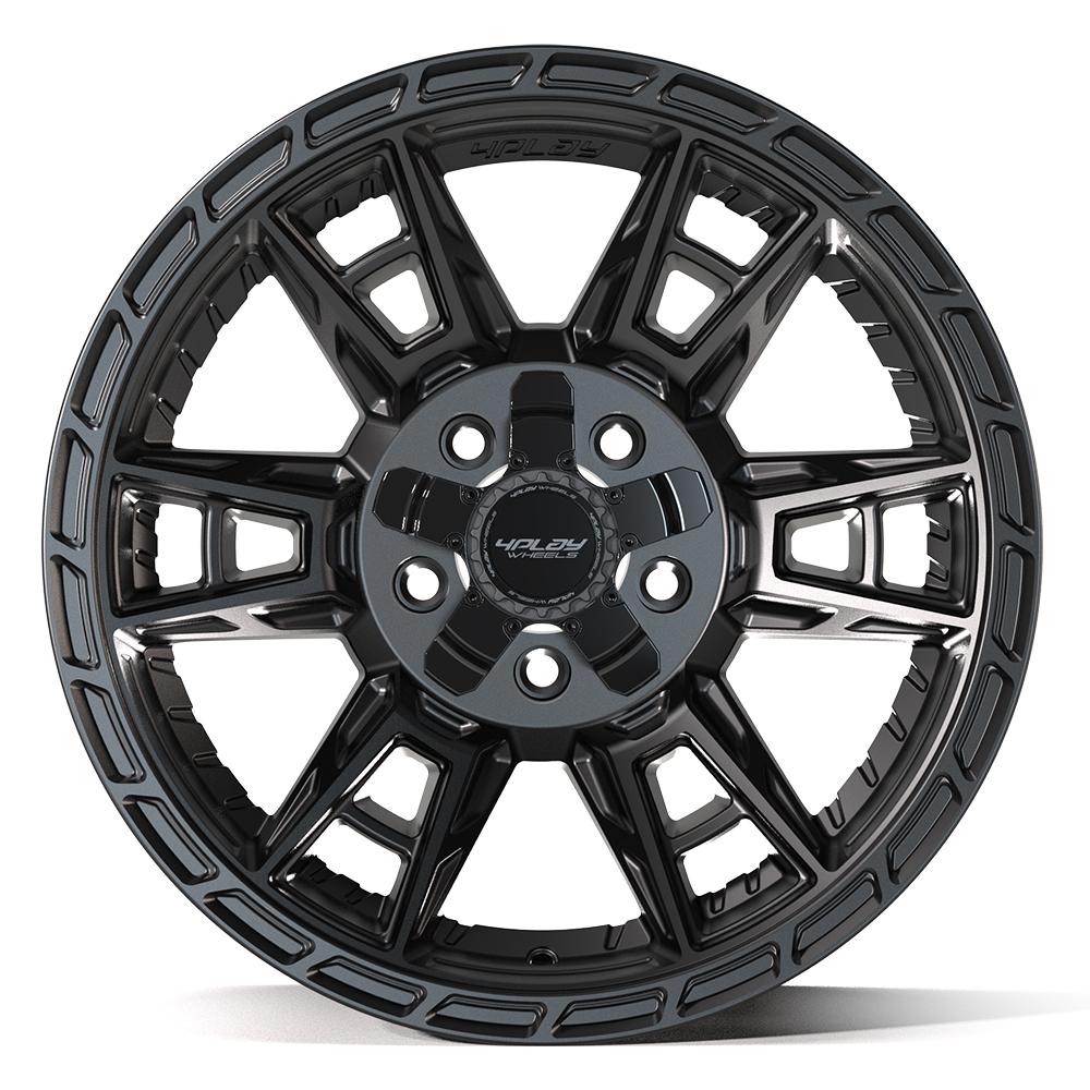 4PLAY Sport2.0 4PS20 17x9 5x5" & 5x5.5" -6et in Satin Black