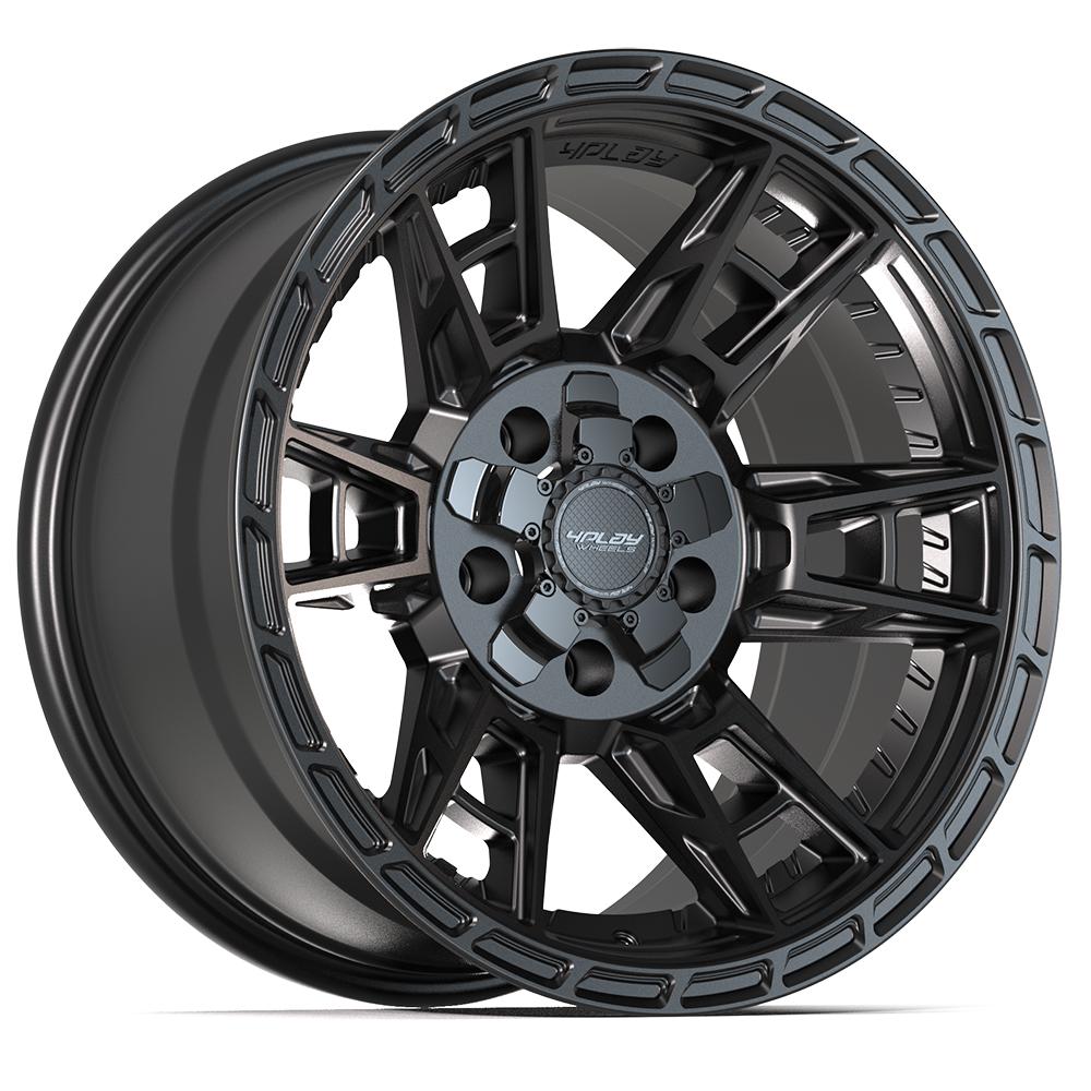 4PLAY Sport2.0 4PS20 17x9 5x5" & 5x5.5" -6et in Satin Black