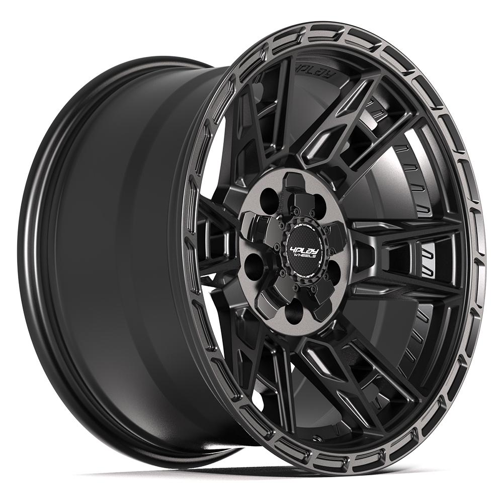 4PLAY Sport2.0 4PS20 17x9 5x5" & 5x5.5" -6et in Satin Black