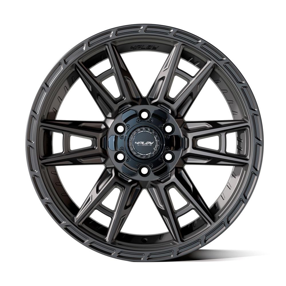 4PLAY Sport2.0 4PS20 18x8 5x112mm & 5x4.5" +38et in Satin Black