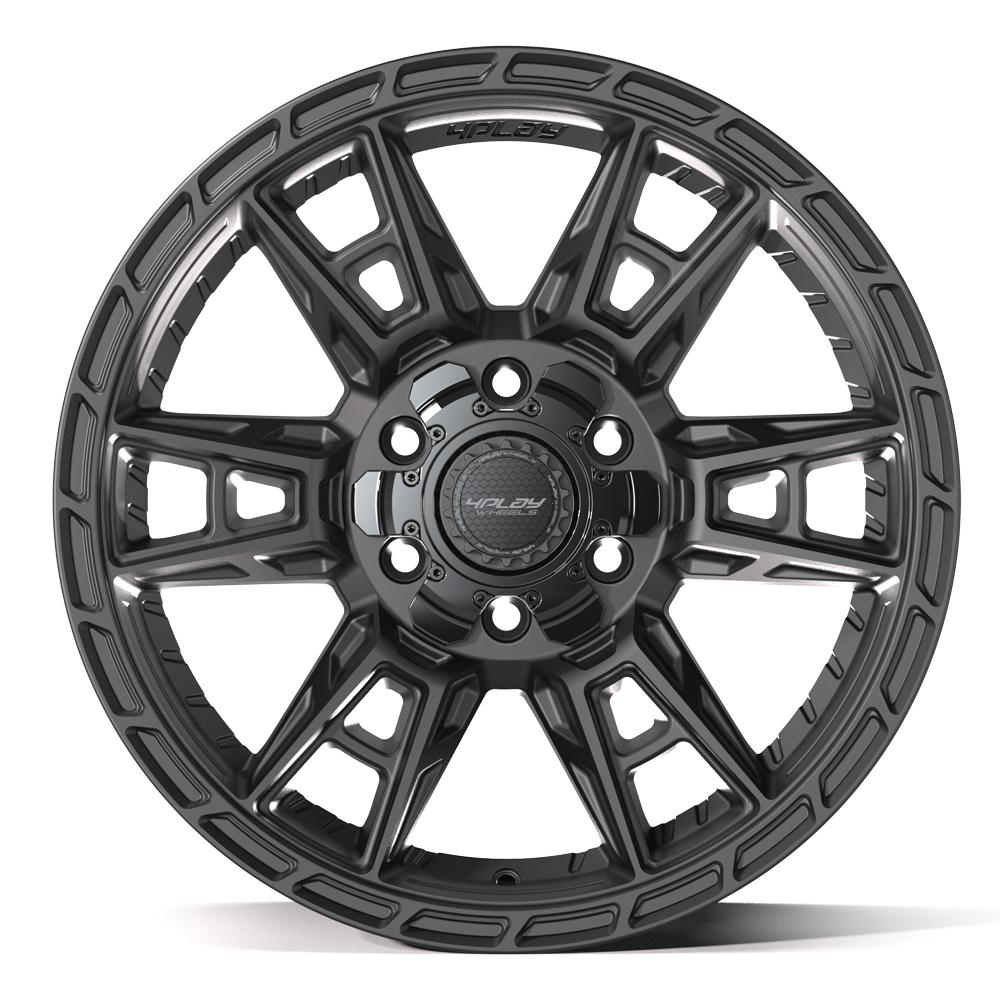 4PLAY Sport2.0 4PS20 18x9 6x135mm & 6x5.5" +18et in Satin Black