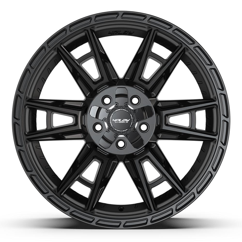 4PLAY Sport2.0 4PS20 20x9 5x5" & 5x5.5" -6et in Satin Black