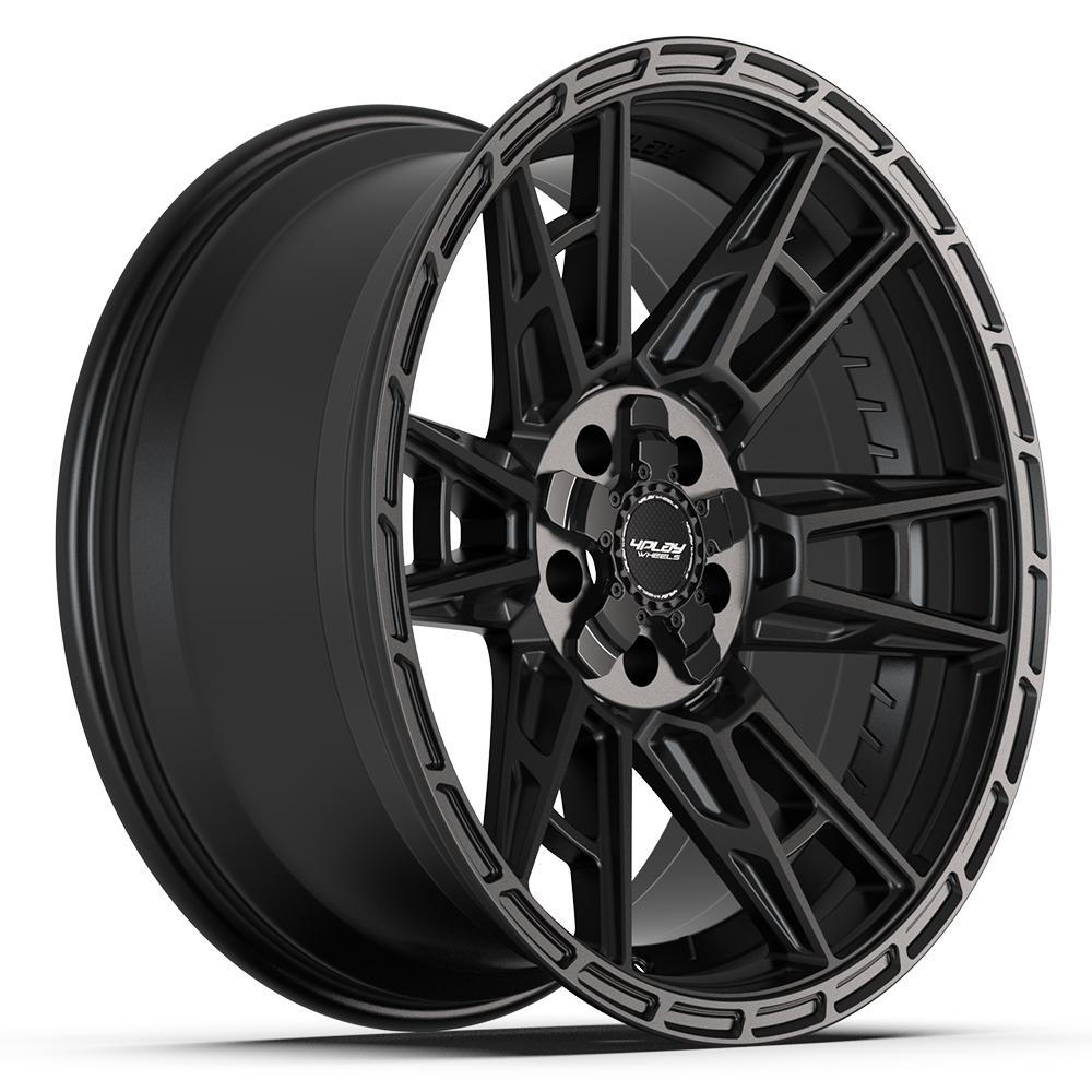 4PLAY Sport2.0 4PS20 20x9 5x5" & 5x5.5" -6et in Satin Black