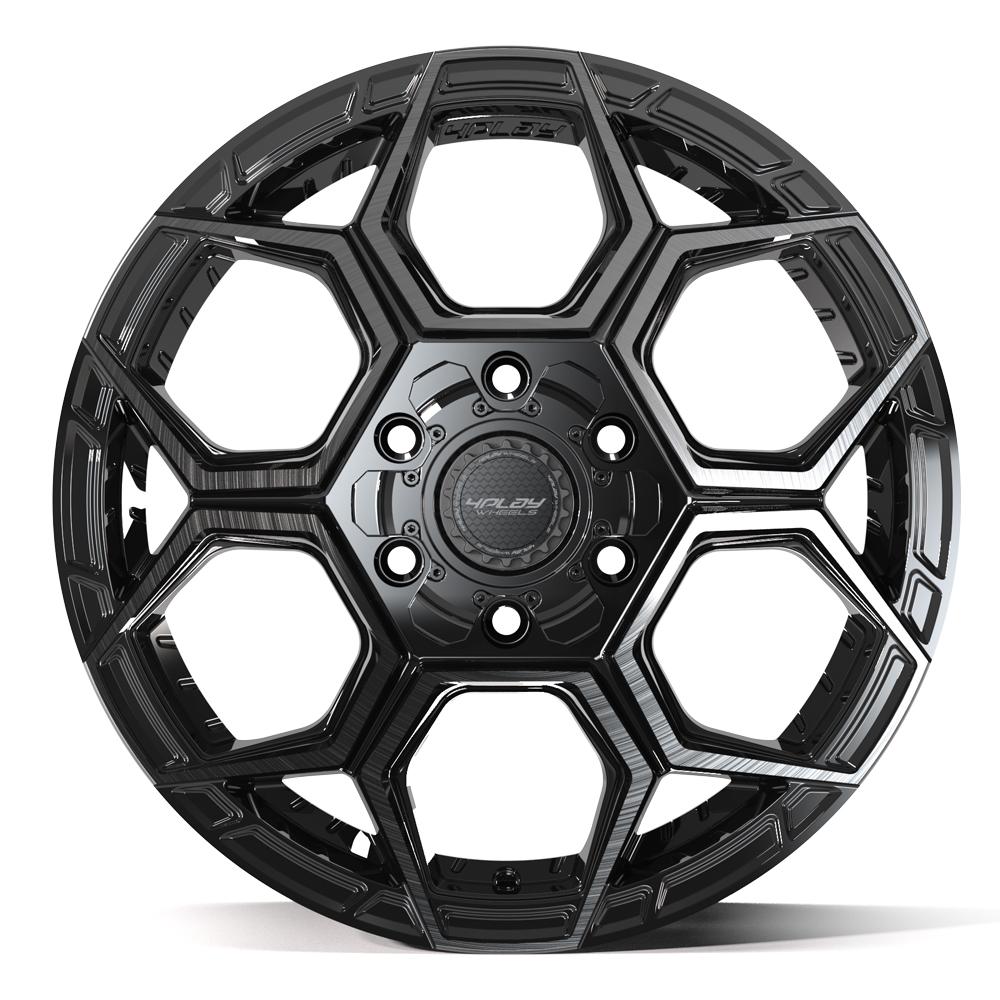 4PLAY Sport2.0 4PS26 18x9 6x135mm & 6x5.5" +18et in Brushed Black