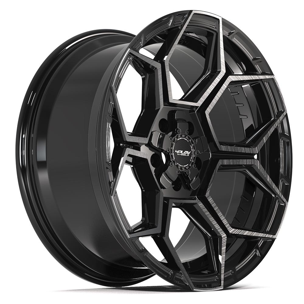 4PLAY Sport2.0 4PS26 20x9 5x5" & 5x5.5" -6et in Brushed Black