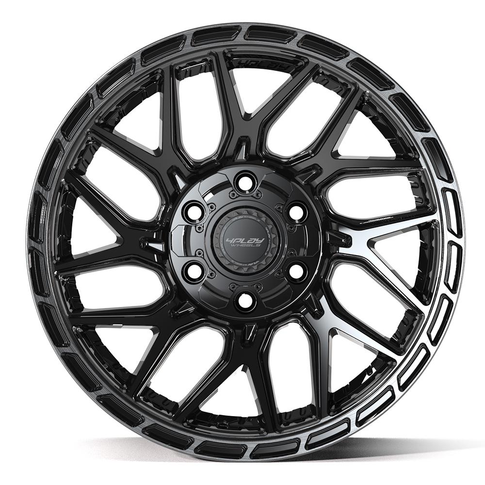 4PLAY Sport2.0 4PS28 18x9 6x135mm & 6x5.5" +18et in Brushed Black