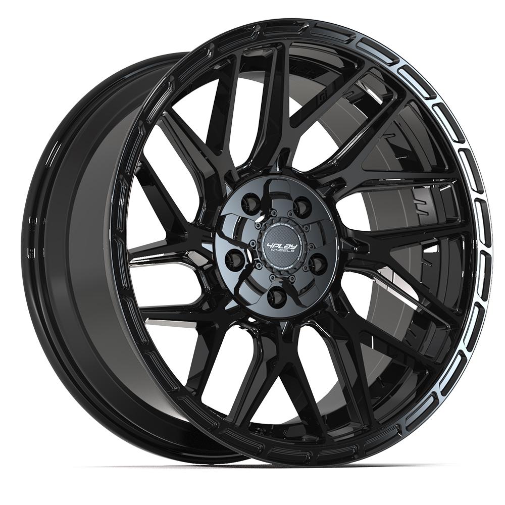 4PLAY Sport2.0 4PS28 20x9 5x5" & 5x5.5" -6et in Brushed Black