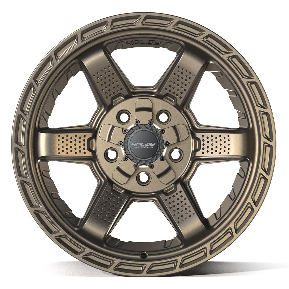 4PLAY Sport2.0 4PS63 17x9 5x5" & 5x5.5" -6et in Bronze