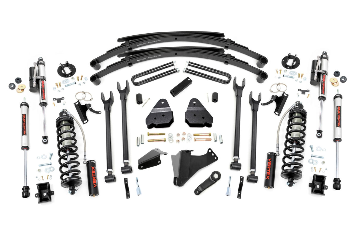 6 Inch Lift Kit | Diesel | 4 Link | RR Spring | C/O Vertex | Ford F-250/F-350 Super Duty (05-07)