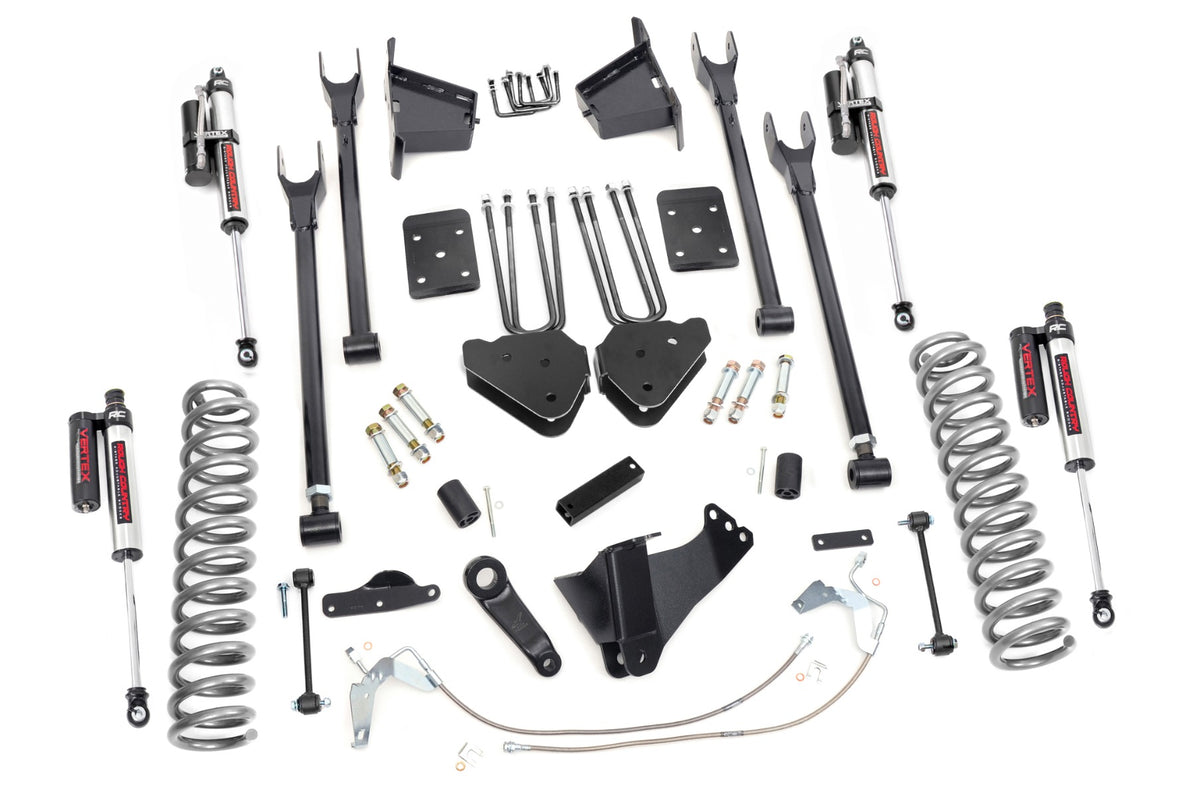8 Inch Lift Kit | 4 Link | Vertex | Ford F-250/F-350 Super Duty 4WD (08-10)