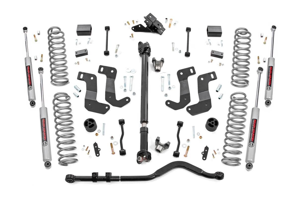 3.5 Inch Lift Kit | C/A Drop | Front D/S | Jeep Wrangler JL 4WD (2024-2026)