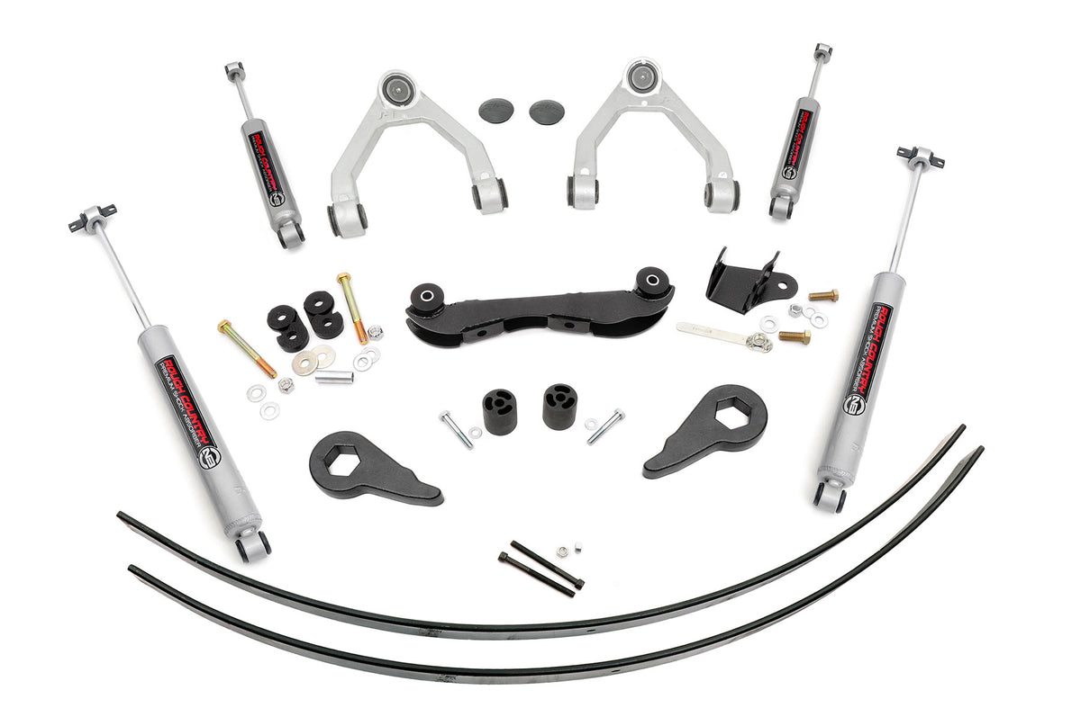 2-3 Inch Lift Kit | Rear AAL | Chevy/GMC 1500 Truck & SUV 4WD (1988-1999)