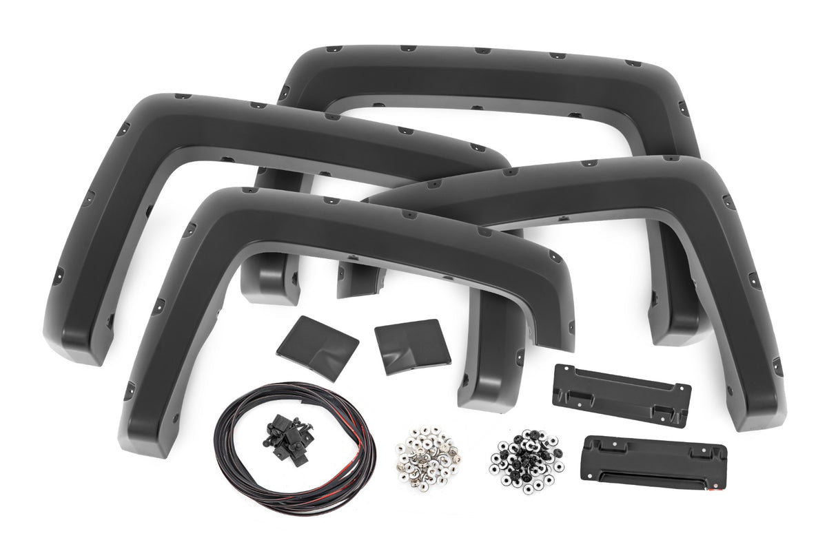 Pocket Fender Flares | 6'7" & 8' Bed | Chevy Silverado 1500 (14-18)/Silverado 2500 HD (15-19)