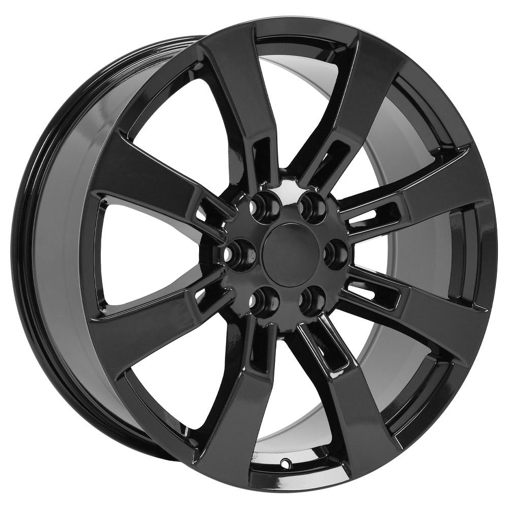 22" Replica CA82 fits Cadillac Escalade 22x9 Black