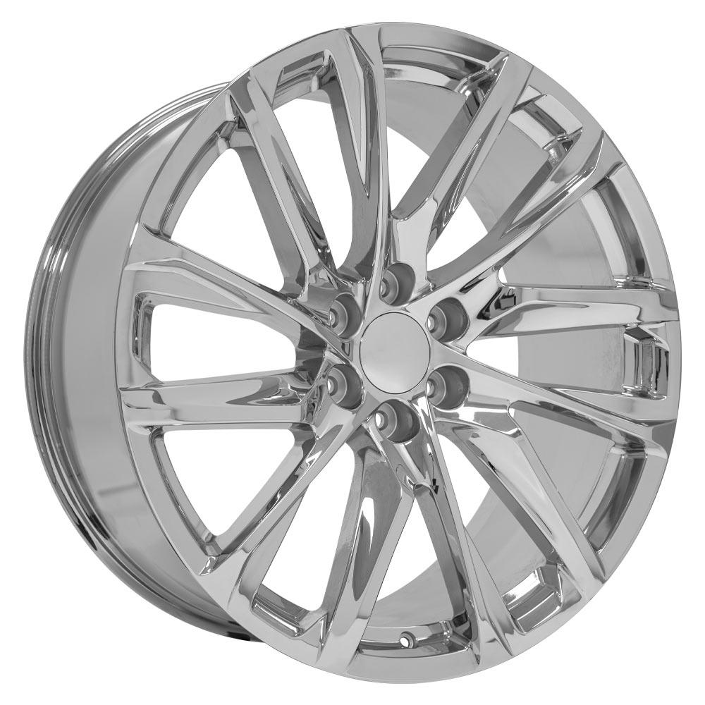 24" Replica CA90 fits Cadillac Escalade 24x10 Chrome