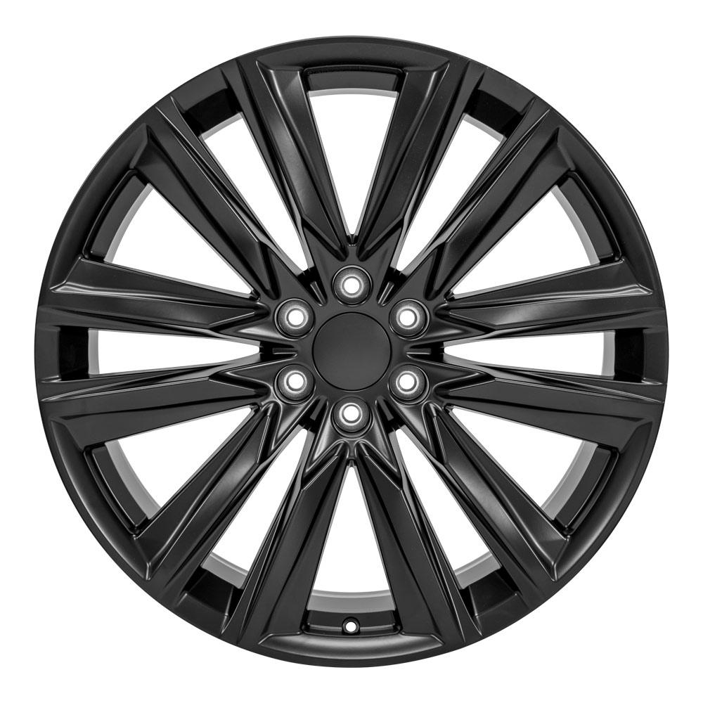 24" Replica CA91 fits Cadillac Escalade 24x10 Satin Black