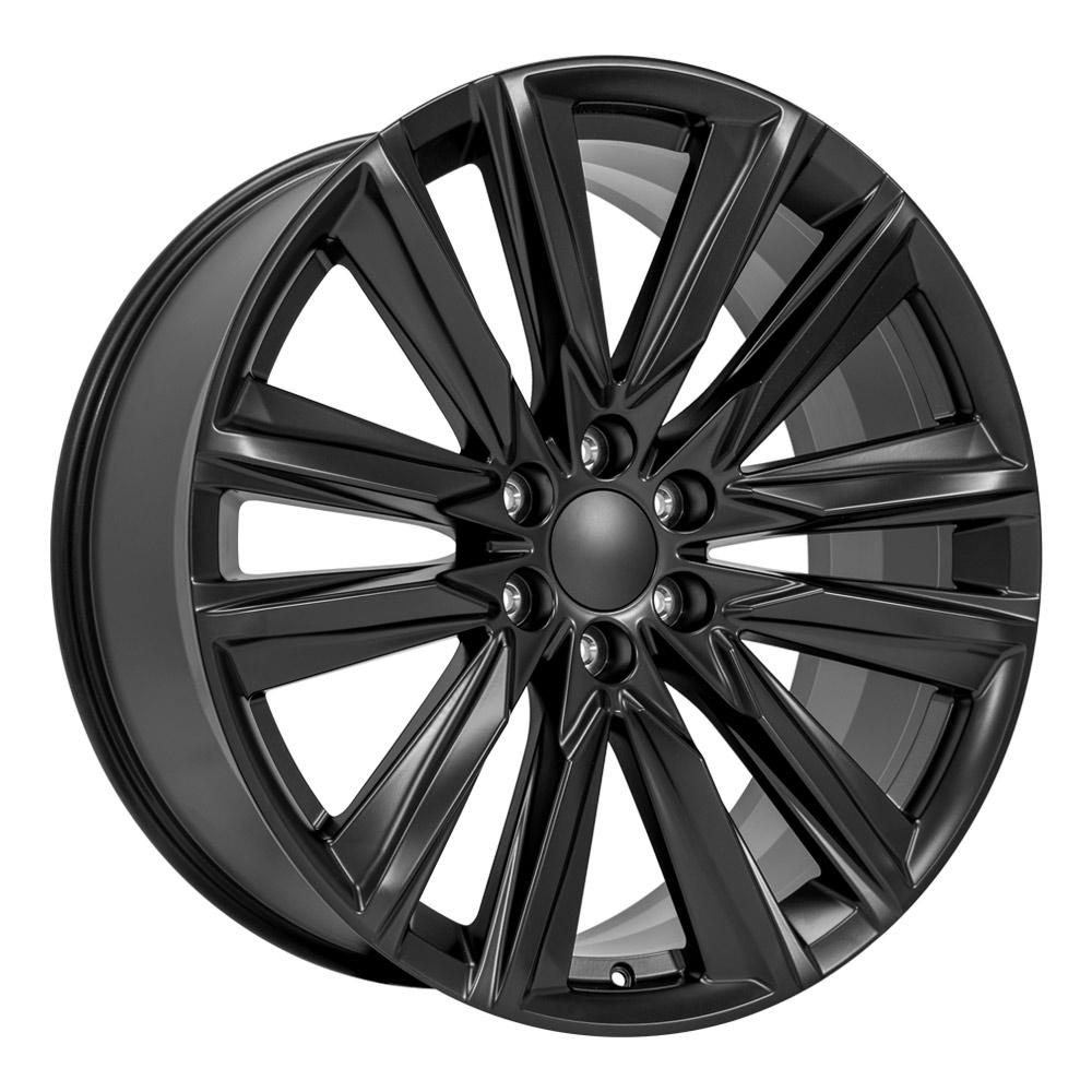 24" Replica CA91 fits Cadillac Escalade 24x10 Satin Black