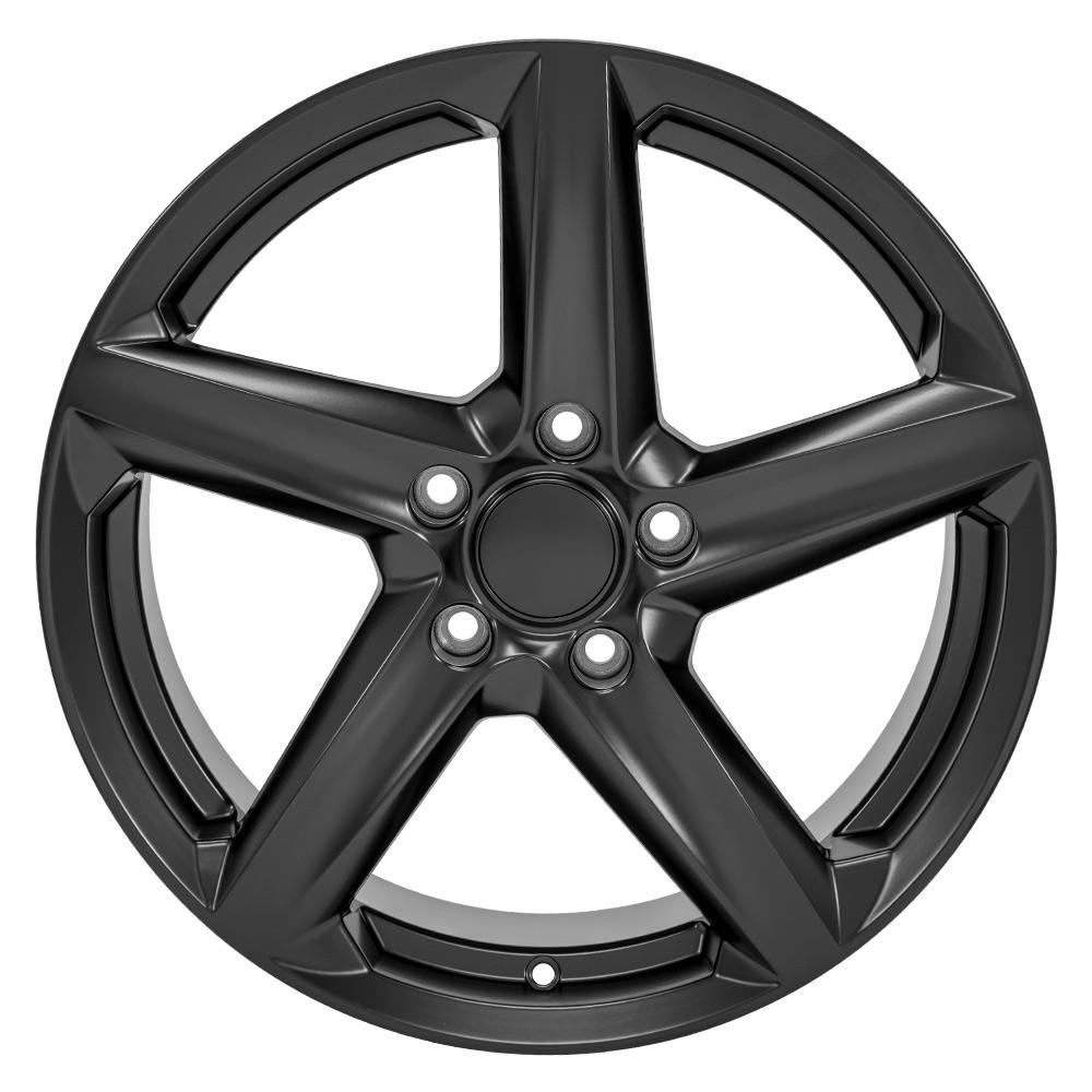 18" Replica CV02C fits Chevrolet C7 Corvette 18x8.5 Satin Black