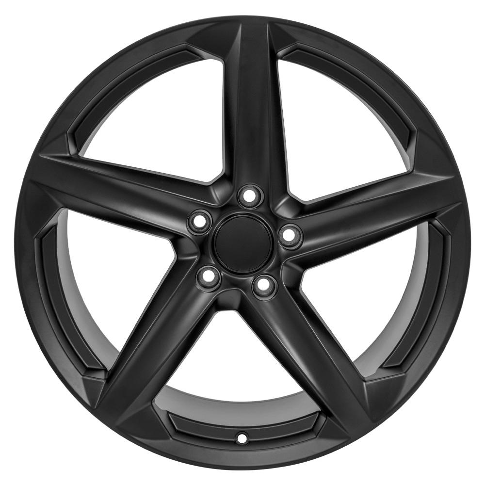 20" Replica CV02D fits Chevrolet C8 Corvette 20x11 Satin Black