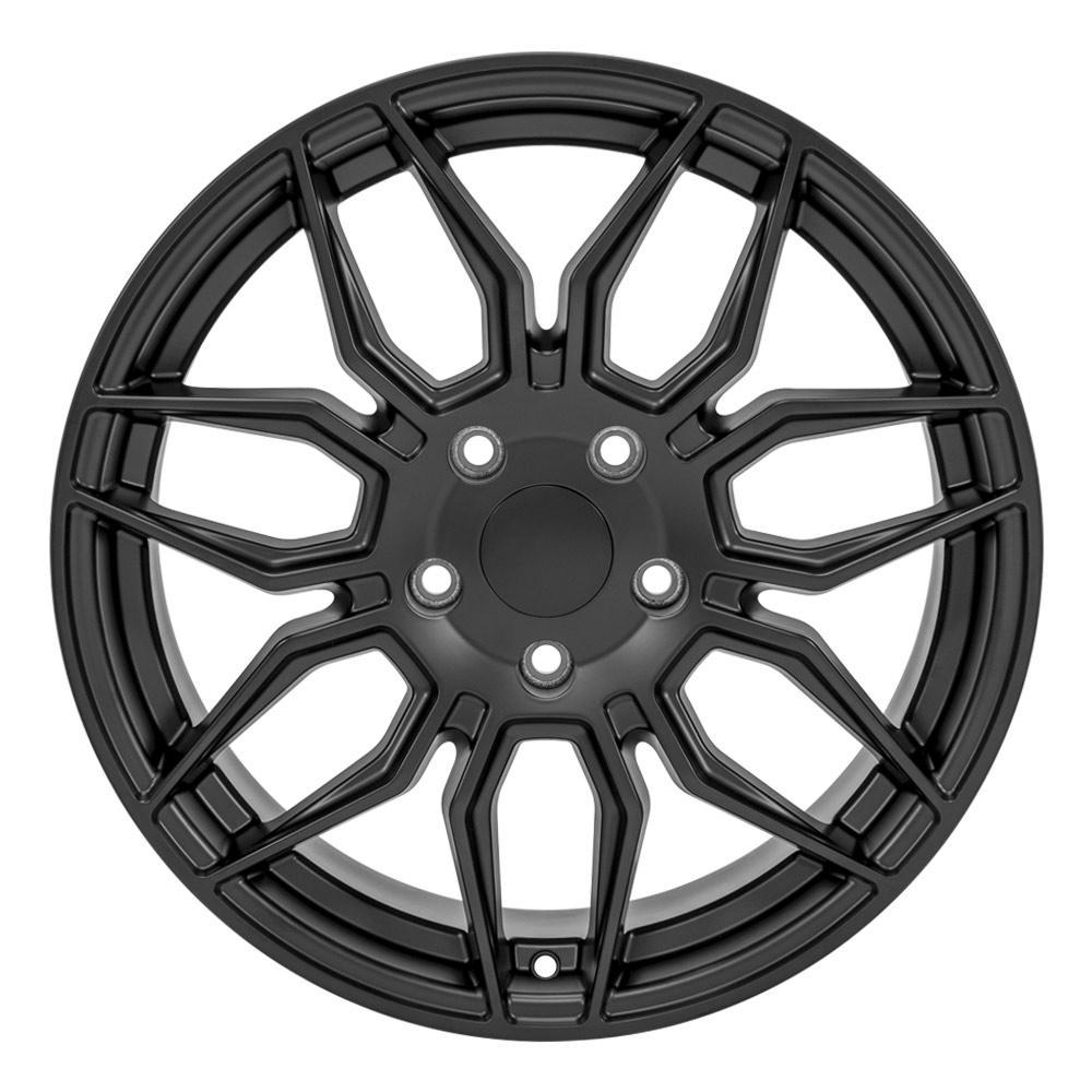 18" Replica CV03C fits Chevrolet C7 Corvette 18x8.5 Satin Black