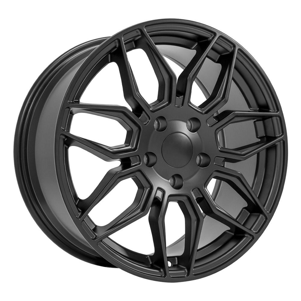 18" Replica CV03C fits Chevrolet C7 Corvette 18x8.5 Satin Black