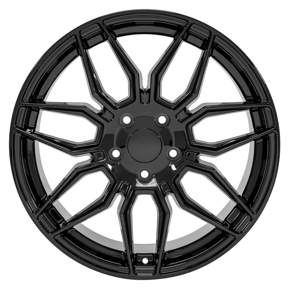 19" Replica CV03C fits Chevrolet C7 Corvette 19x10 Gloss Black