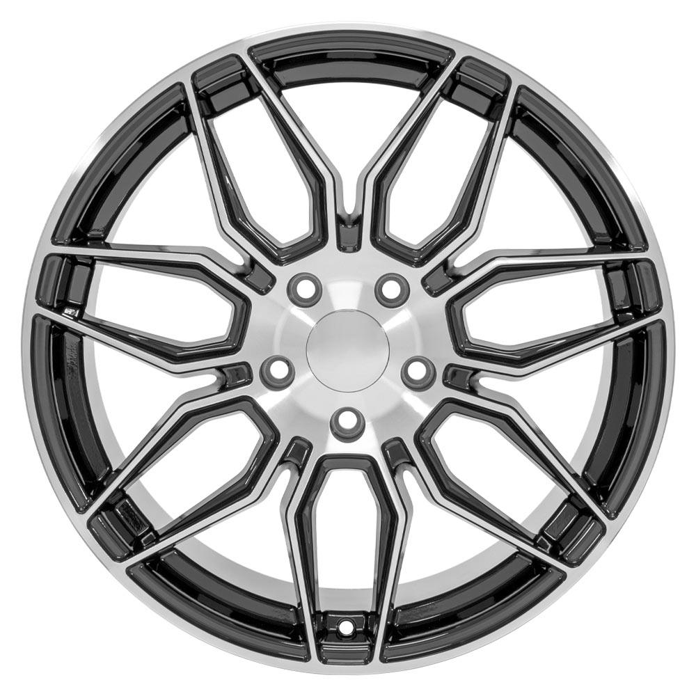 19" Replica CV03C fits Chevrolet C7 Corvette 19x10 Gunmetal Machined