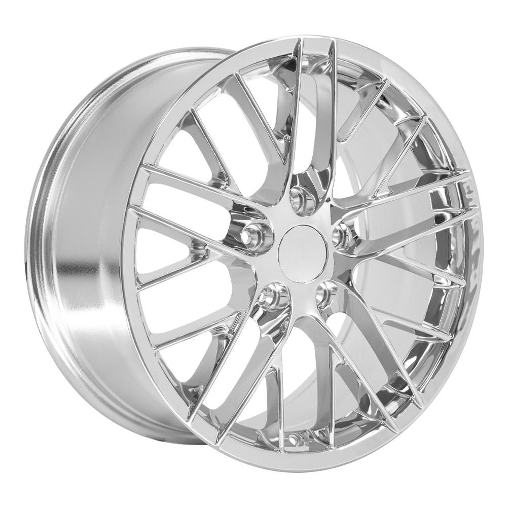 18" Replica CV08B fits Chevrolet Corvette C6 ZR1 18x8.5 Chrome