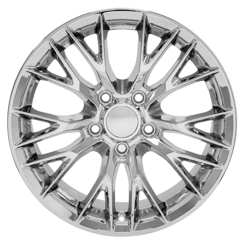 17" Replica CV22 fits Chevrolet Corvette C7 Z06 17x9.5 Chrome